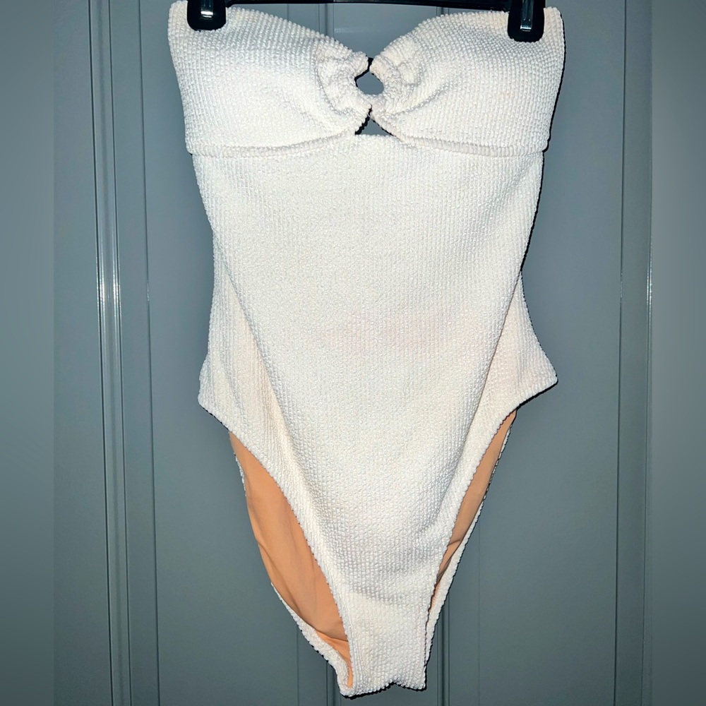 J Crew Textured Swimsuit